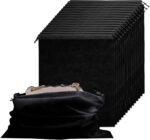 Fifteen Black Purse Dust Bags