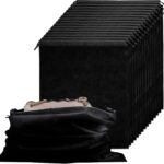 Fifteen Black Purse Dust Bags
