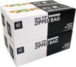 Two Hundred Quart Zip Bags