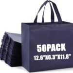 Fifty Large Foldable Tote Bags