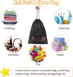 Ten Travel Shoe Bags with Window - Image 6