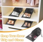 Ten Travel Shoe Bags with Window - Image 4