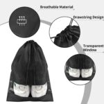 Ten Travel Shoe Bags with Window - Image 3