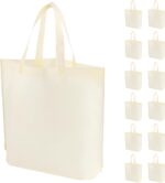Twenty-Four Beige Tote Bags