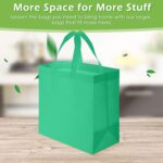 Hundred Green Non-Woven Totes - Image 4