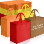 Hundred Green Non-Woven Totes - Image 12