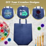 Hundred Navy Non-Woven Totes - Image 4