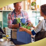 Hundred Navy Non-Woven Totes - Image 2