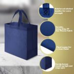 Hundred Navy Non-Woven Totes - Image 3