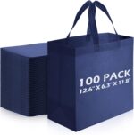 Hundred Navy Non-Woven Totes
