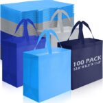 Hundred Navy Non-Woven Totes - Image 21
