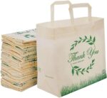 Fifty Heavy-Duty Cream Grocery Bags - Image 16