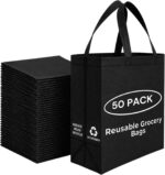 Fifty Heavy-Duty Cream Grocery Bags - Image 14