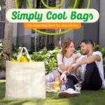 Fifty Heavy-Duty Cream Grocery Bags - Image 5
